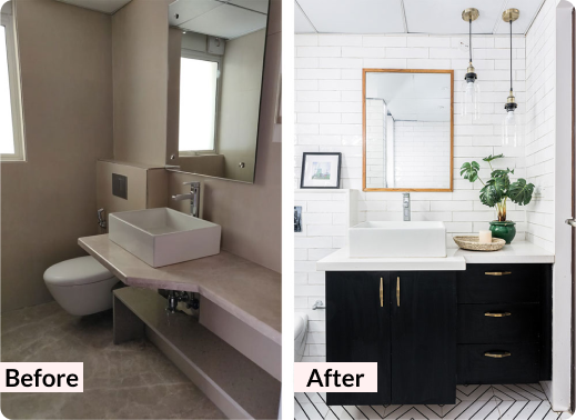 Modern kitchen remodeling in Sugar Land with quartz countertops and custom cabinets