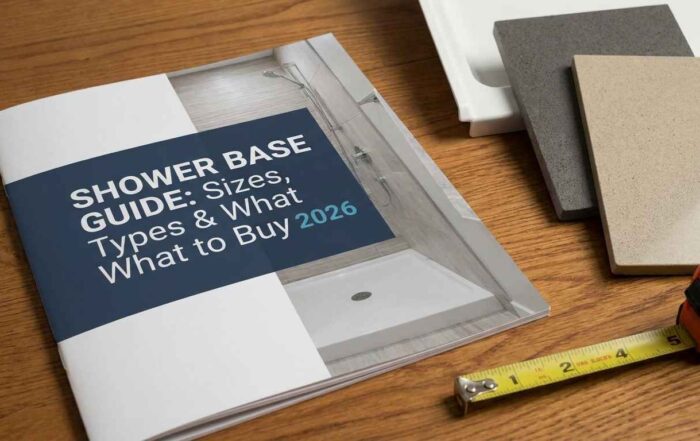 Shower Base Guide: Sizes, Types and What to Buy in 2026